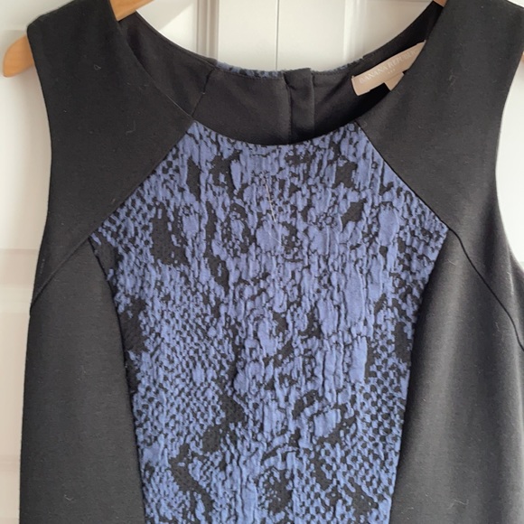 Black and blue sheath dress - Picture 2 of 3